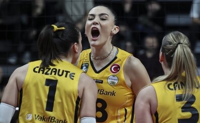 Vak�fBank evinde Aras Kargo'ya set vermeden kazand�! Detay...