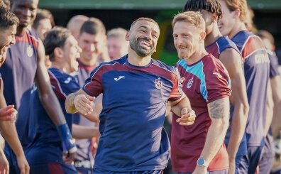 Salah, Trabzon'da sahaya indi