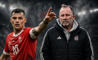 Sergen Yal��n'� bekliyor: Xhaka