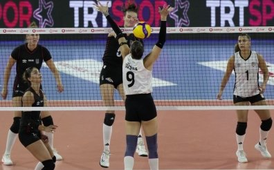 Beşiktaş, dört sette kazandı!