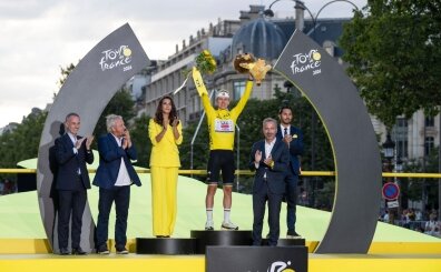 Tadej Pogacar, Tour de France'ta beşinci kez şampiyon