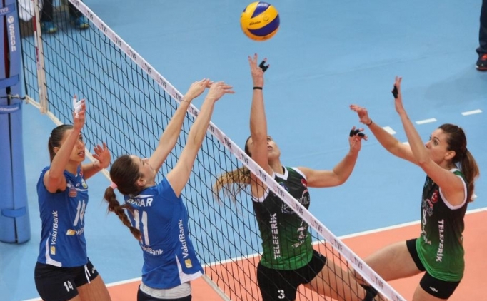 Vak�fBank'�n ligde 34 puan� bulunuyor.