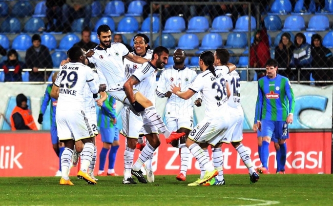 F.Bah�e, �. Rizespor'u eleyerek kupada �eyrek finale y�kseldi.