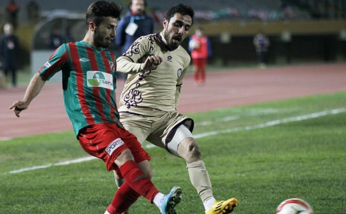 Kar��yaka ve Osmanl�spor 1-1 berabere kald�.