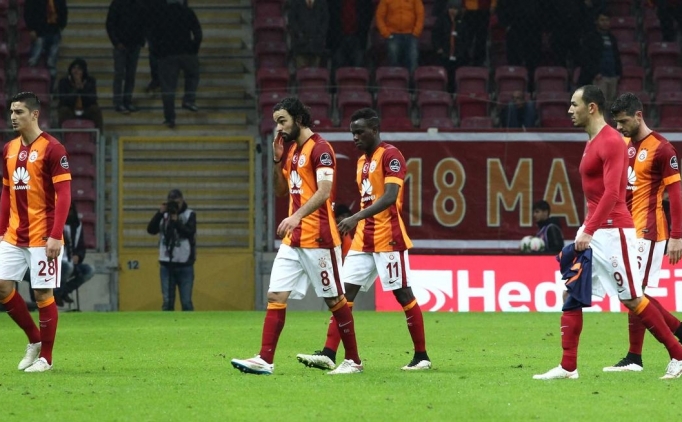 Galatasaray ligde kalesinde 28 gol g�rd�.