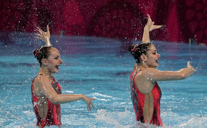 Senkronize y�zmede 11. olduk