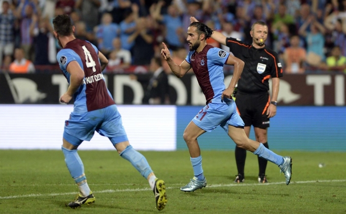 Erkan Zengin'in gol sevinci 