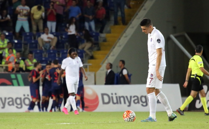 Trabzonspor ligde �st �ste 4. yenilgisini ald�.
