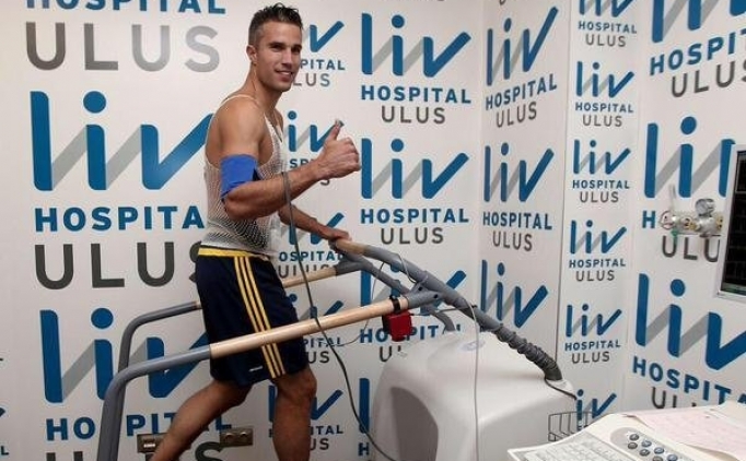 Van Persie kontrolden ge�ti