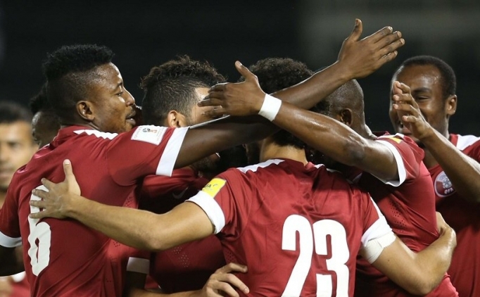 Katar'�n T�rkiye ma�� kadrosu