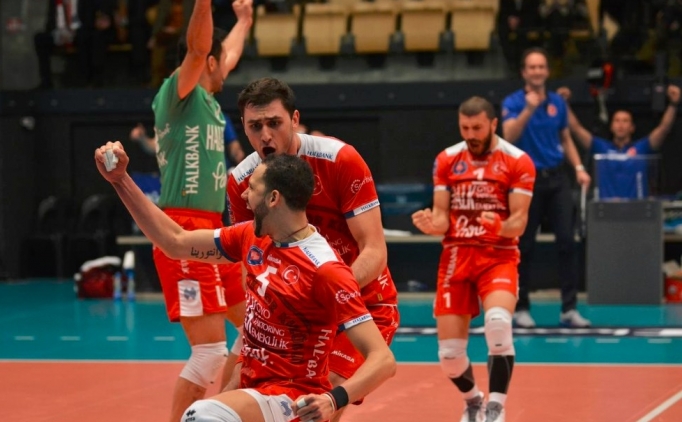 Halkbank, G Grubu'ndaki 5. ma��nda, deplasmanda Bel�ika'n�n Noliko Maaseik tak�m�yla kar��la�t�.
