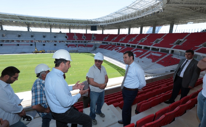 Eski�ehirspor yeni stad�na kavu�uyor