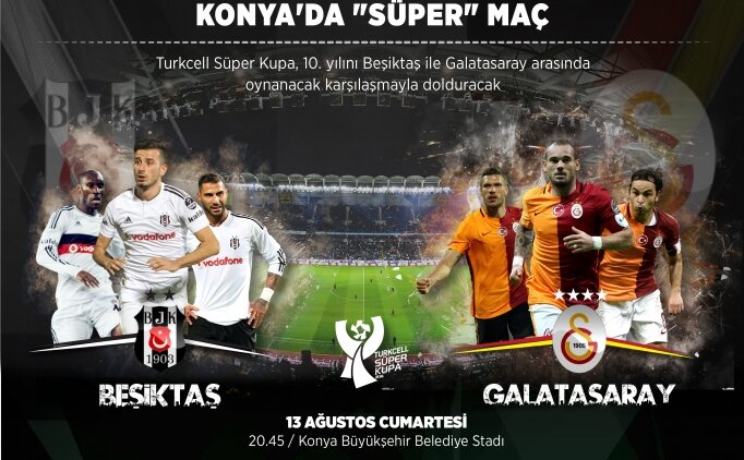 Be�ikta�-Galatasaray: Muhtemel 11'ler...