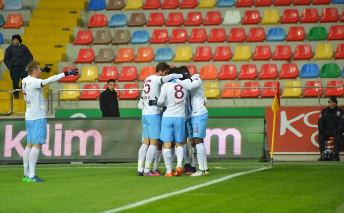 Trabzonspor, rahat nefes ald! 