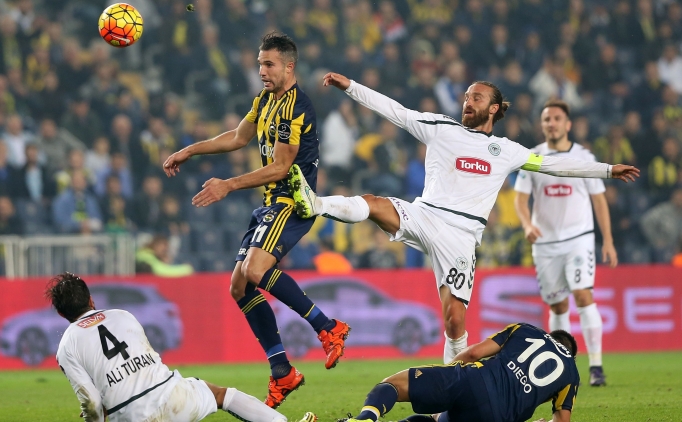 Fenerbahe ile Torku Konyaspor 30. maa kyor