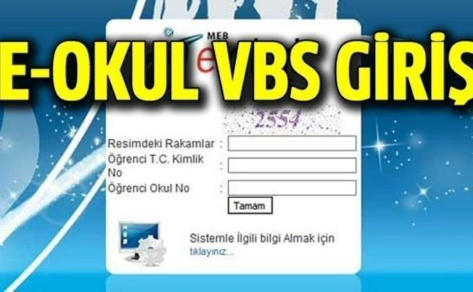 E-Okul veli bilgilendirme sisteminde sınav sonuçları öğrenme