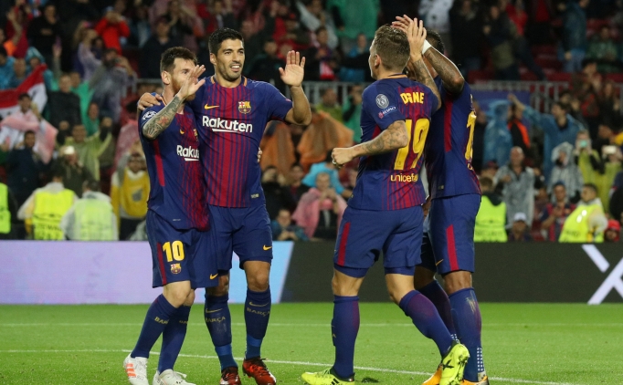 10 kiilik Barcelona, Olympiakos'u devirdi