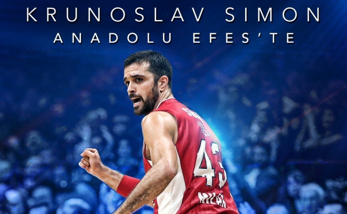 Anadolu Efes Krunoslav Simon U Transfer Etti Anadolu Efes