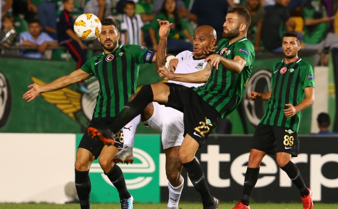 Akhisarspor Avrupa'daki ilk manda zd