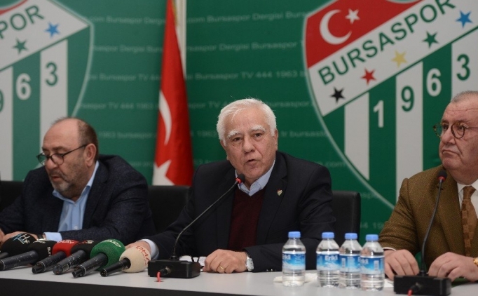 Bursaspor'da Bakan adaylar ynetim kadrolarn sundu