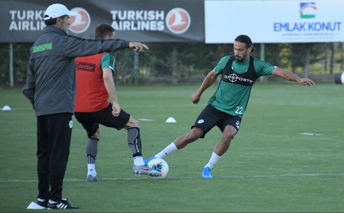 Konyaspor'da Kas�mpa�a ma�� haz�rl�klar� ba�lad�