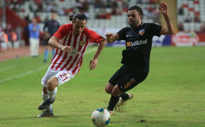Antalyaspor ka�t�, Kayserispor yakalad�