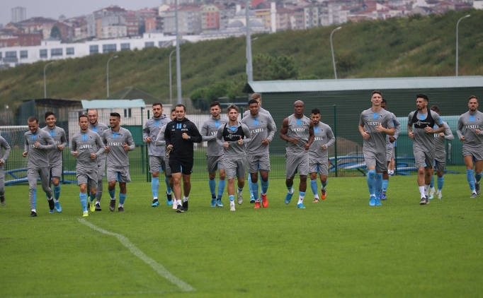 Trabzonspor'da Krasnodar ma hazrlklarn srdrd