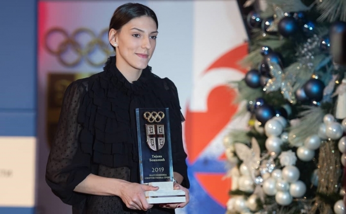 Srbistan'da yln kadn sporcusu Boskovic