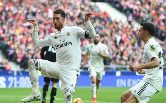 Real Madrid'in Atletico'ya '3' attığı maçın özeti