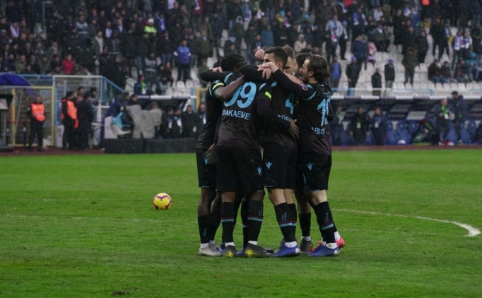 Trabzonspor, Erzurum'da tek golle gld!