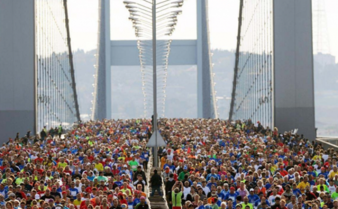 stanbul Maratonu'na yabanc atlet damgas