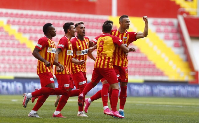 Kayserispor, tek golle 3 puan ald!