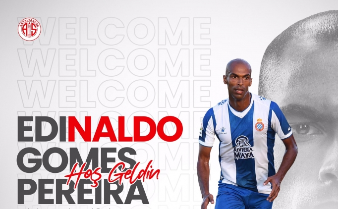 Antalyaspor, Brezilyalı savunma oyuncusu Naldo'yu transfer etti