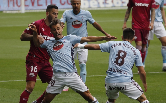 Celta Vigo, k�mede kalma a�k�na yanarda� gibi patlad�!