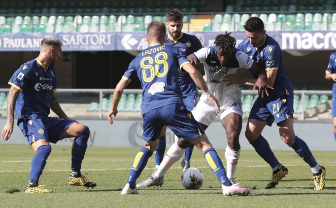 Atalanta'dan Verona'da srpriz kayp!