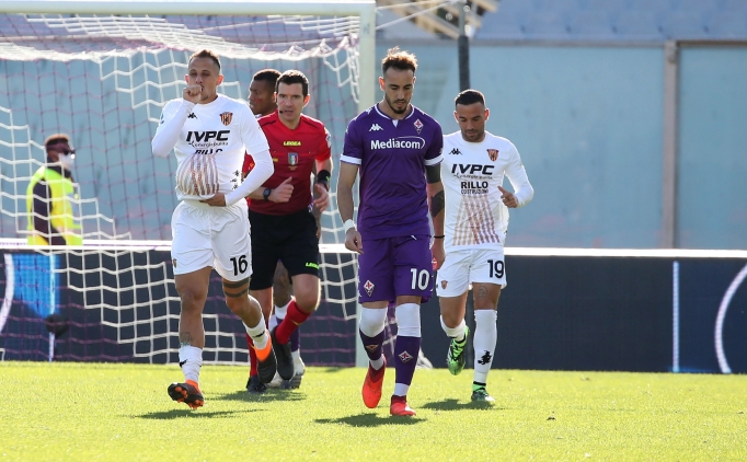 Benevento daplasmanda Fiorentina'ya �ok ya�att�