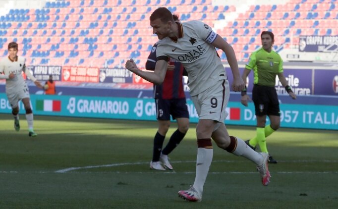 Roma, Bologna'ya 5 golle patlad�