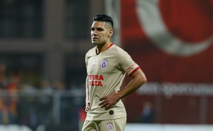 Galatasaray'da Falcao yine kadroda yok!