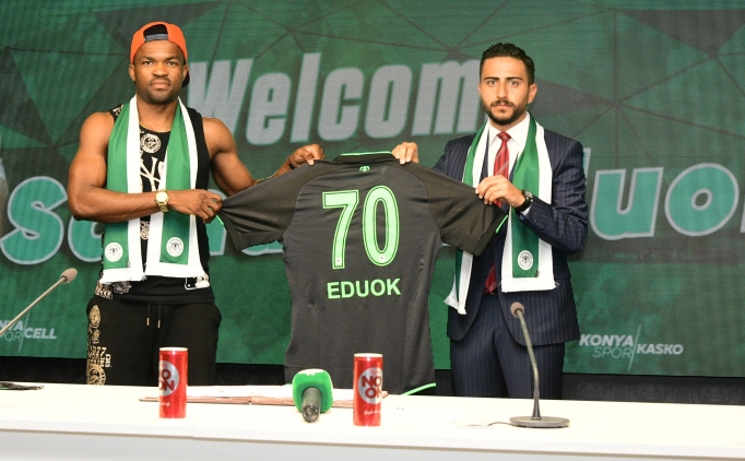 Konyaspor, Nijeryal forvet Samuel Eduok'u transfer etti