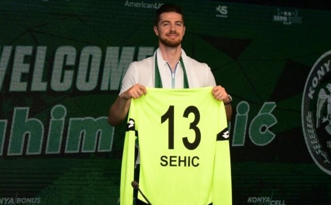 Konyaspor'da Sehic'e pozitif te�his kondu