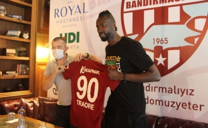 Band�rmaspor'da Lacina Traore ile yollar ayr�ld�