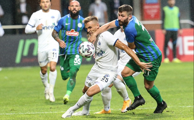 �aykur Rizespor'da Tunay Torun'a veda