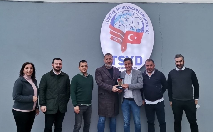 Mehmet Yiit Alp'ten TSYD Trabzon ubesi'ne ziyaret