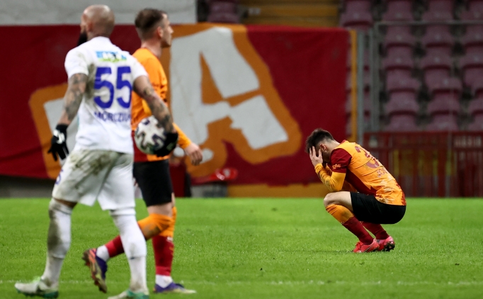 Galatasaray'n kt karnesi: 8 ma 1 puan