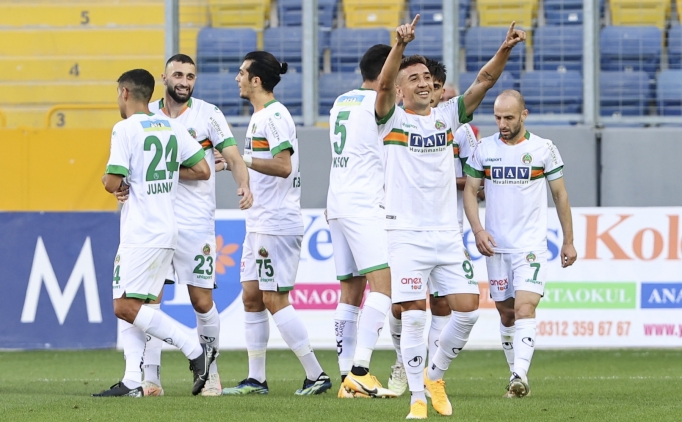 Alanyaspor galibiyetle noktalad�!