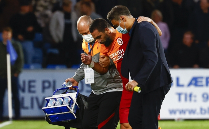 Galatasaray'da Arda Turan'da �dem ve kanama