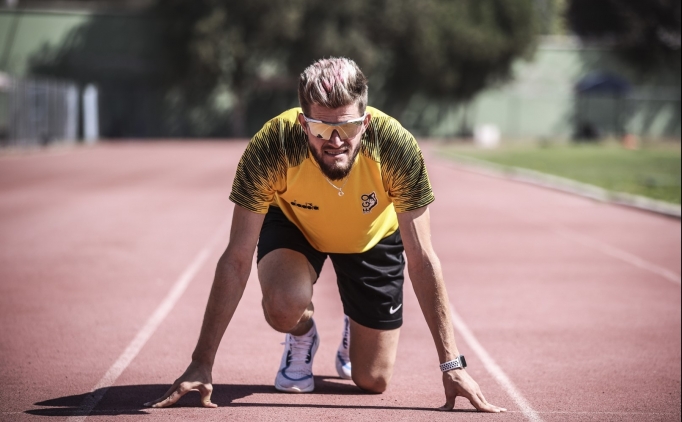 ��itme engelli milli atlet Yasin S�zen'in hedefi olimpiyatlara kat�lmak