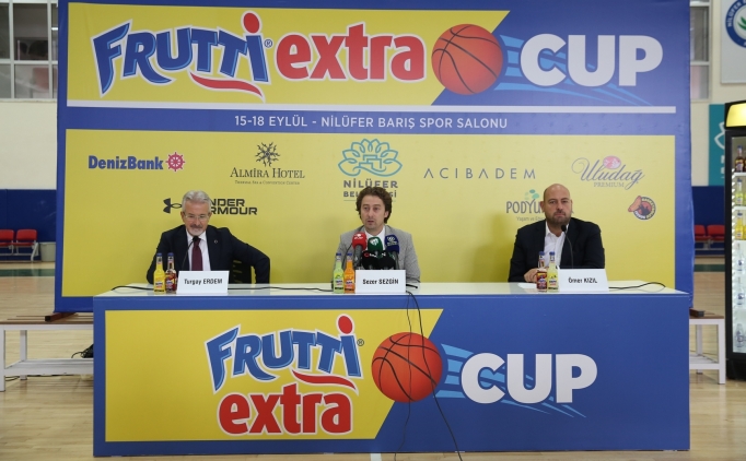 'Frutti Extra Cup' basketbol turnuvas 15 Eyll'de balayacak