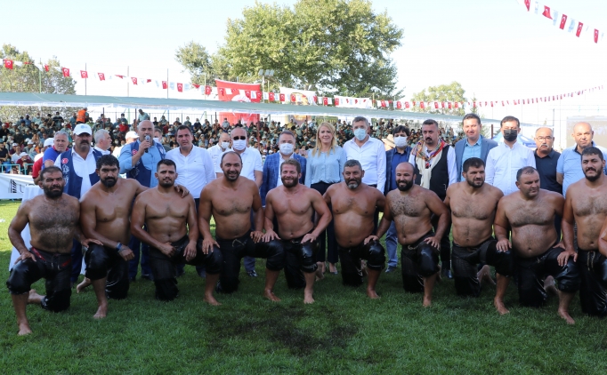 Merkezefendi'de başpehlivan Ali Gürbüz