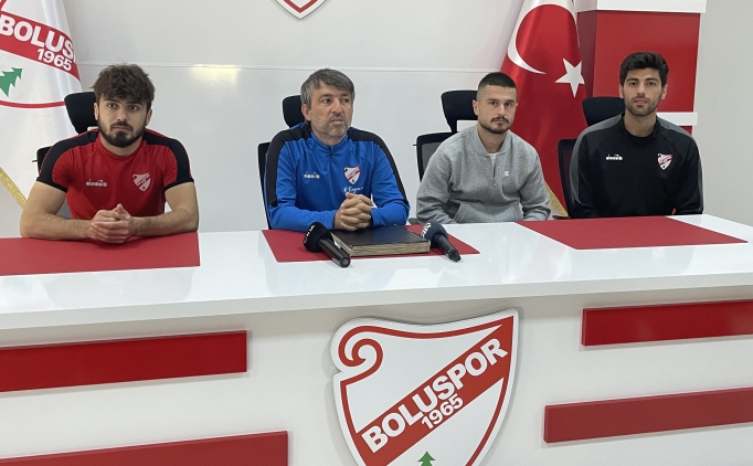 Bolusporlu oyunculardan Denizlispor �ncesi a��klama